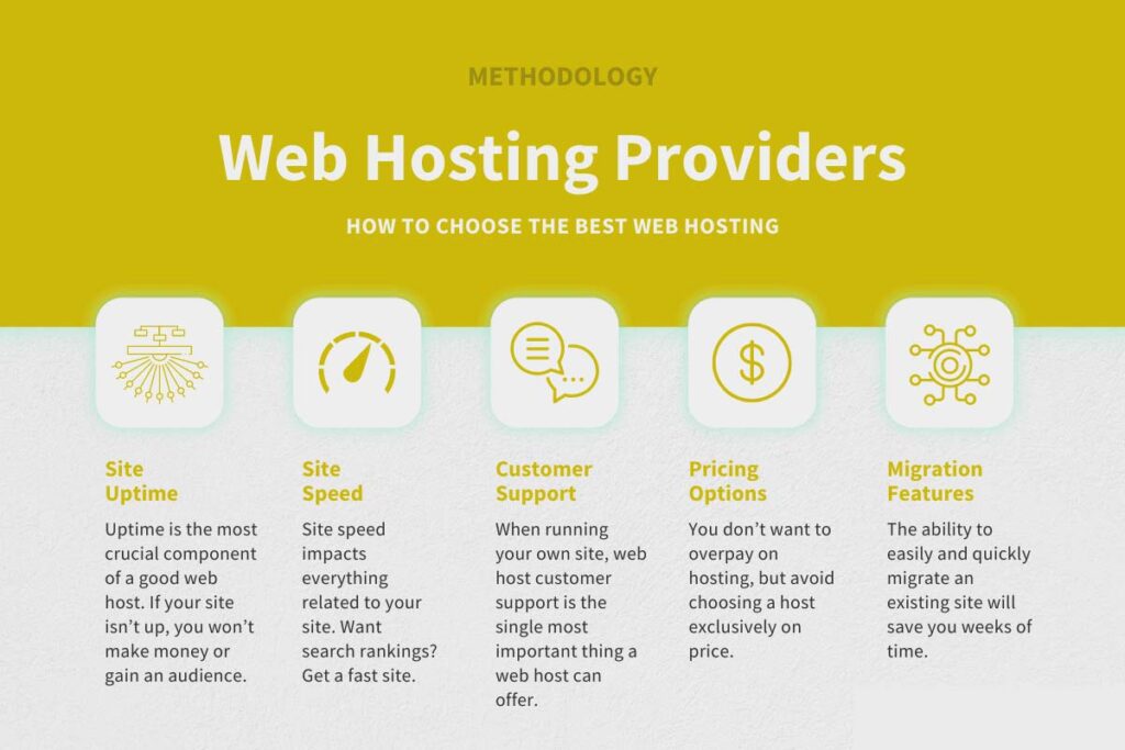 Web hosting providers